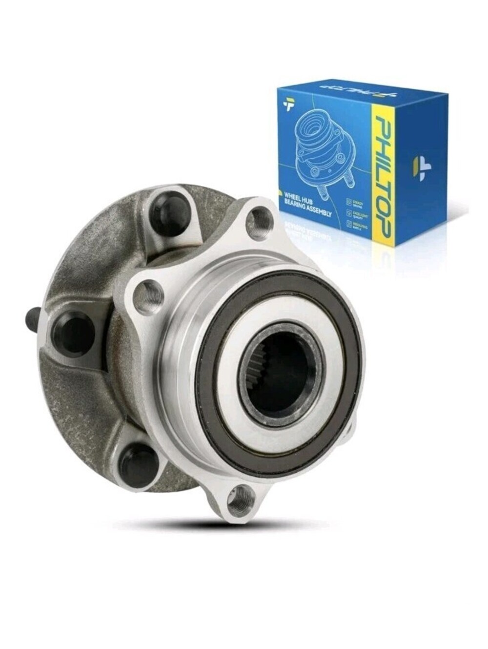 PHILTOP 512536 Rear Wheel Hub Assembly Fit for Subaru Outback 2015-2021, Subaru